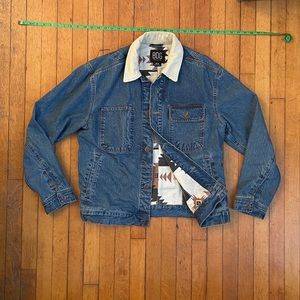 BDG Denim Jacket Corduroy Collar mens M